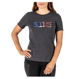 Womens Legacy Usa Flag Fill T-shirt