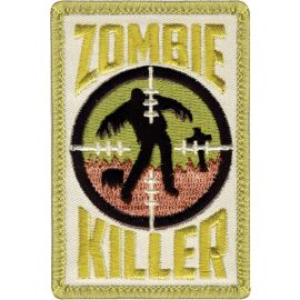 Rothco Zombie Killer Patch W/Hook Back